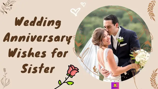 Video thumbnail for Wedding Anniversary Wishes for Sister : KAVEESH MOMMY