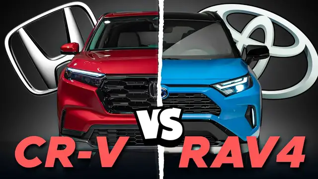 Video thumbnail for 2023 Toyota RAV4 VS 2023 Honda CR-V  | Which Reliable SUV Should You Buy?