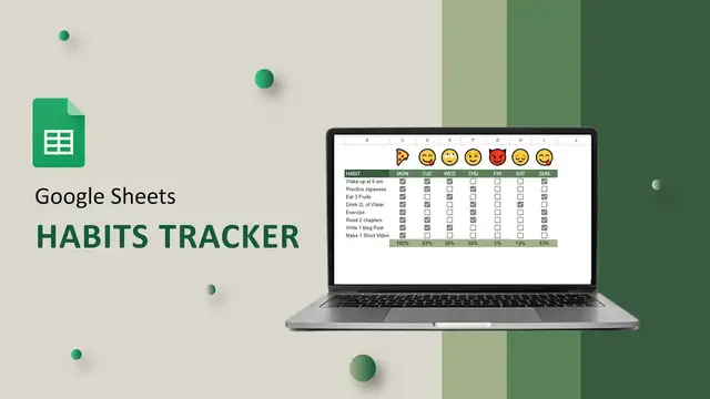 'Video thumbnail for Habit Tracker in Google Sheets'