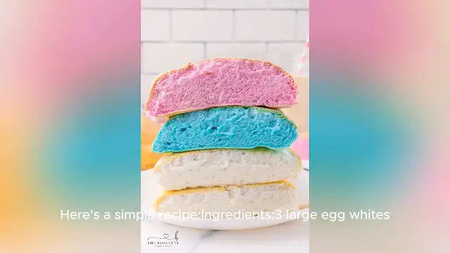 Video thumbnail for cloud bread recipe