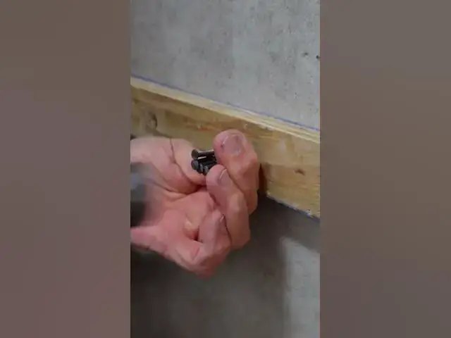 Video thumbnail for Attach Furring Strips to a Concrete Wall - For Homeowners Not Stubborn Pros!