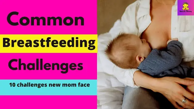 Video thumbnail for Common Breastfeeding Challenges: KAVEESH MOMMY