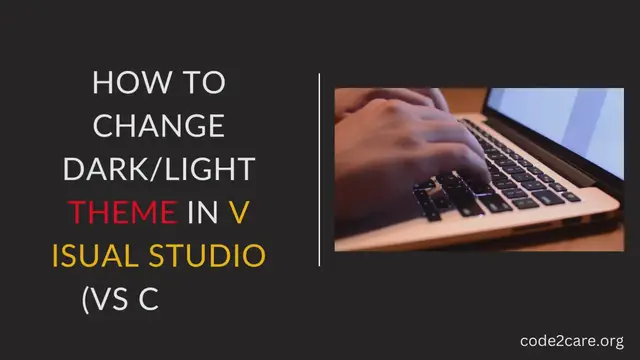 Video thumbnail for How to Change DarkLight theme in Visual Studio (VS Code)