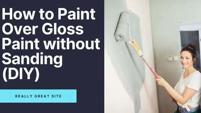 Video thumbnail for How to Paint Over Gloss Paint without Sanding (DIY)