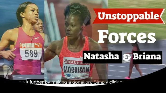 Video thumbnail for Natasha Morrison & Briana Williams: Unstoppable Forces in Women's 100m!