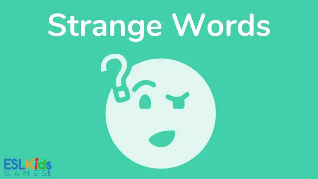 Video thumbnail for ESL Game: Strange Words