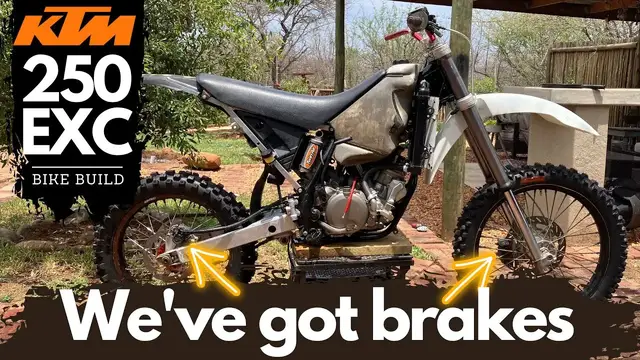 Video thumbnail for Bleeding Brakes From Dry With a Syringe | KTM 250 EXC Bike Build Ep.7