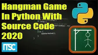 Video thumbnail for Hangman Game In Python With Source Code 2023 Free Download