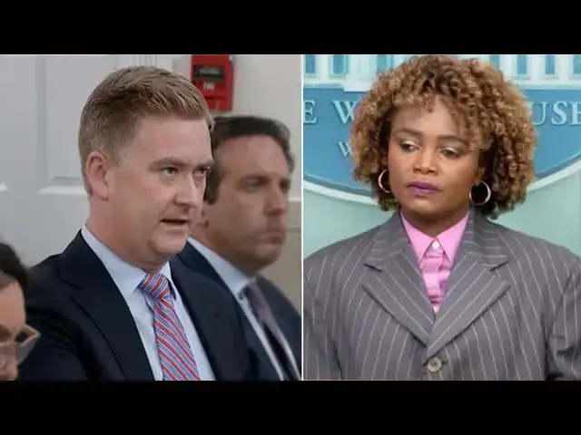 Video thumbnail for White House Press Briefing Goes Haywire - Karine Jean-Pierre Storms Out