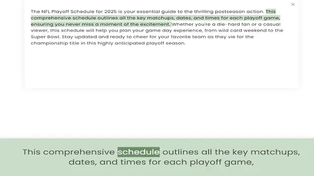 Video thumbnail for comprehensive schedule outlines all the key matchups, dates, and times for each playoff game, ensuring you never miss a moment of the excitement. Whether you're a die-hard fan or a casual viewer, this schedule will help you plan your game