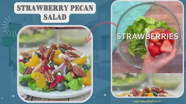 Video thumbnail for Strawberry Pecan Salad