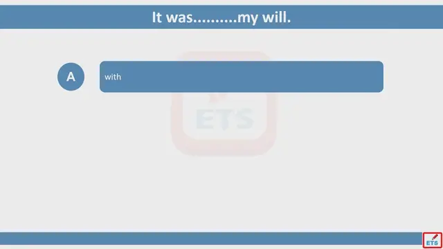 Video thumbnail for English Prepositions Quiz 12