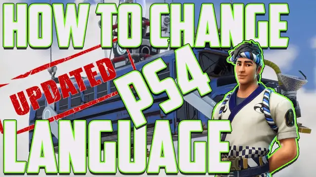 Video thumbnail for How to Change Language on Fortnite PS4 2019 (Language Changed Only in Fortnite)