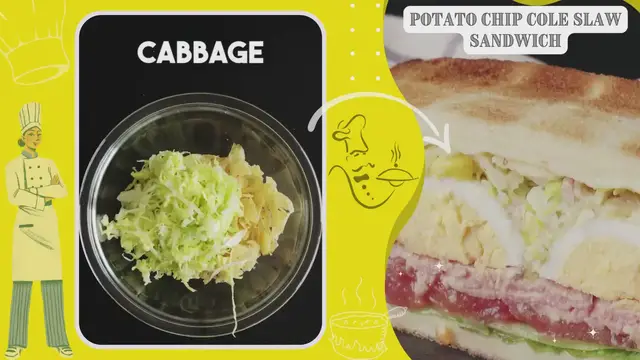 'Video thumbnail for Potato Chip Cole Slaw Sandwich'