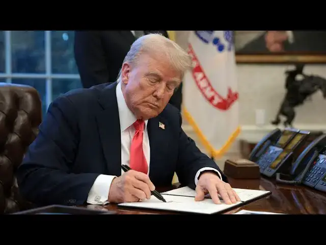Video thumbnail for BREAKING: Trump Signs Executive Order - Sends Liberals Into A Meltdown