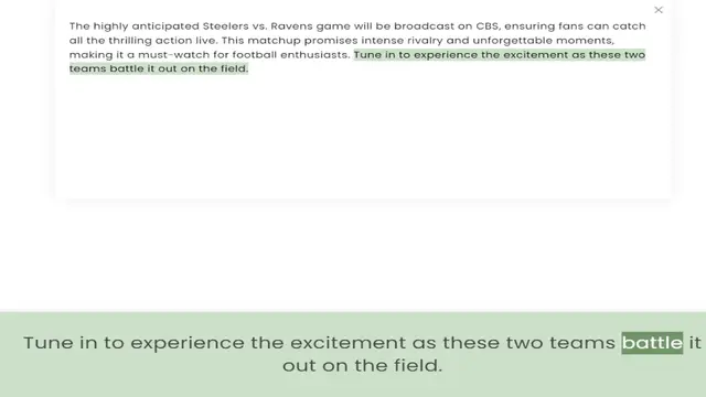 Video thumbnail for all the thrilling action live. This matchup promises intense rivalry and unforgettable moments, making it a must-watch for football enthusiasts. Tune in to experience the excitement as these two teams battle it out on the field.