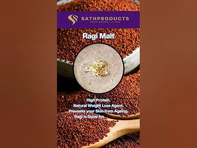 'Video thumbnail for Health benefit of Ragi Malt'