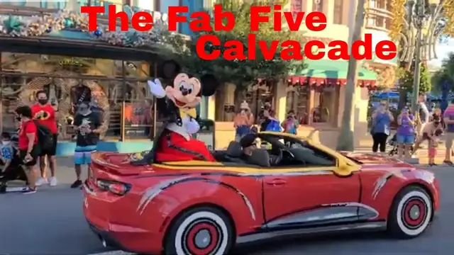 'Video thumbnail for Disney's Fab Five Calvacade at Disney's Hollywood Studios'