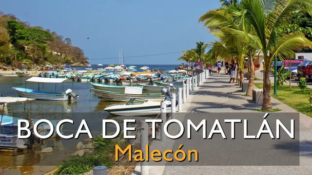 Video thumbnail for Conoce el Malecón de Boca de Tomatlán Puerto Vallarta