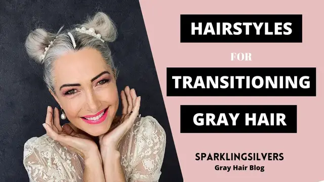 Video thumbnail for TRANSITIONING GRAY HAIR STYLES | SPARKLINGSILVERS