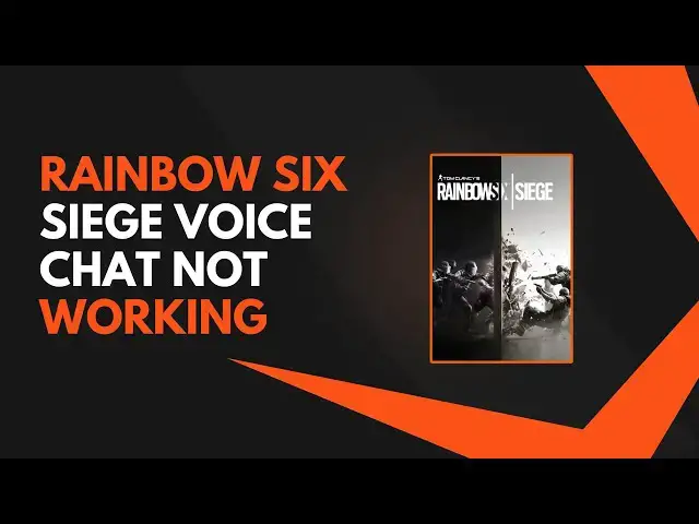 Video thumbnail for Rainbow Six Siege Voice Chat Not Working [How To Fix]