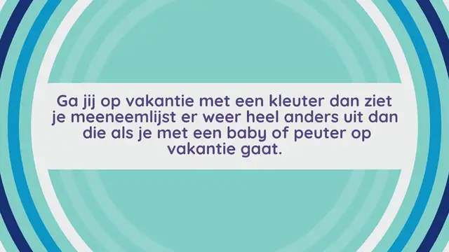 Video thumbnail for Reizen met kleuter – een tip welk speelgoed mee op vakantie?