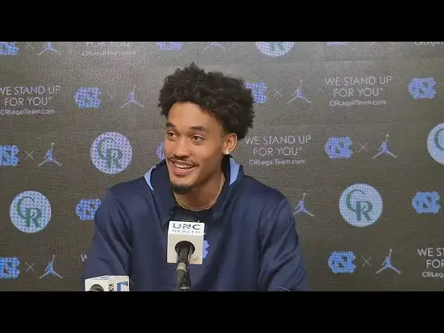 'Video thumbnail for #UNC guard Seth Trimble press conference'