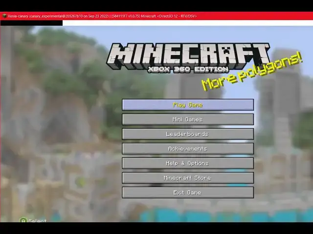 Video thumbnail for playing minecraft xbox