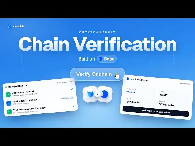 Video thumbnail for Chain Verification, Built on Base