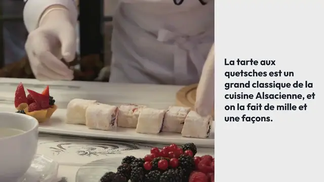 Video thumbnail for Tarte aux quetsches rustique