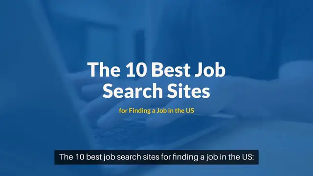 'Video thumbnail for The 10 Best Job Search Sites for Finding a Job in the US'