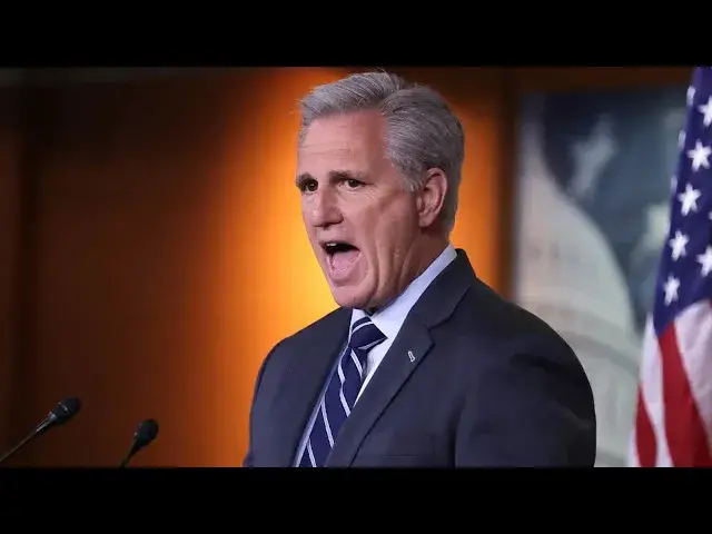 Video thumbnail for BREAKING: Kevin McCarthy OUT OF CONTROL — Congressman Says He Hit Him
