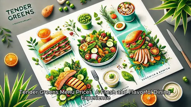 'Video thumbnail for Tender Greens Menu Prices'