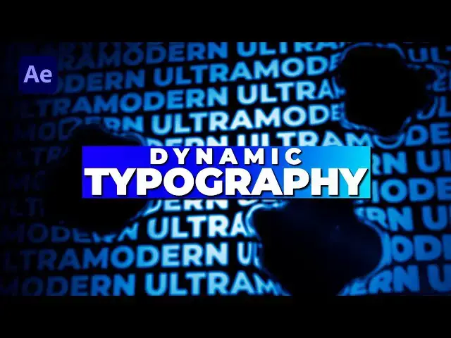'Video thumbnail for Dynamic TYPOGRAPHY Animation in After Effects  Tutorial'