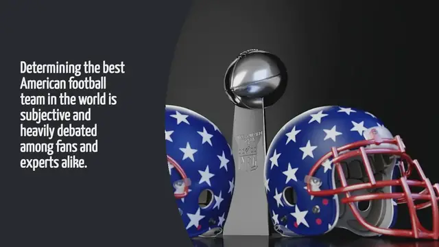 Video thumbnail for What Is The Best American Football Team In The World