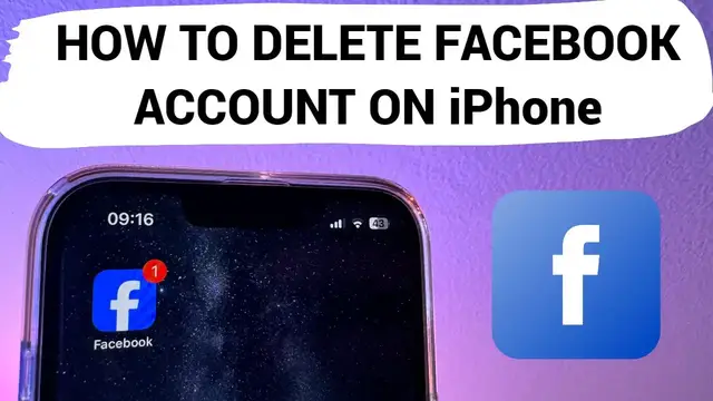 'Video thumbnail for How to delete Facebook account on iPhone in 2025'