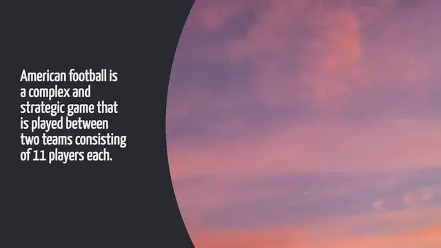 Video thumbnail for How Does American Football Work