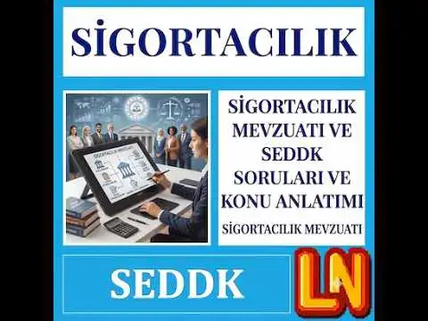 Video thumbnail for Sigortacılık Mevzuatı ve SEDDK Soruları ve Konu Anlatımı