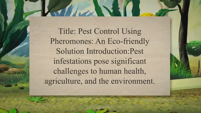 Video thumbnail for Pest Control Using Pheromones