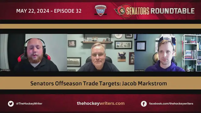Video thumbnail for Senators 2024 Offseason Trade Targets - Jacob Markstrom, Calgary Flames