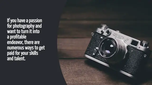 Video thumbnail for How To Get Paid For Photography