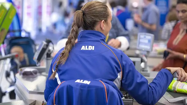 Video thumbnail for The Real Reason Aldi Cashiers Sit Behind The Register