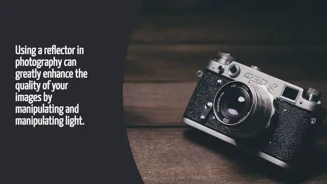 Video thumbnail for How To Use A Reflector Photography