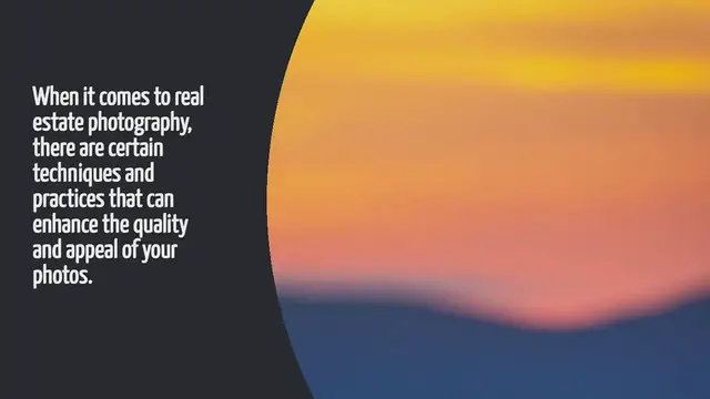 Video thumbnail for Real Estate Photography How To