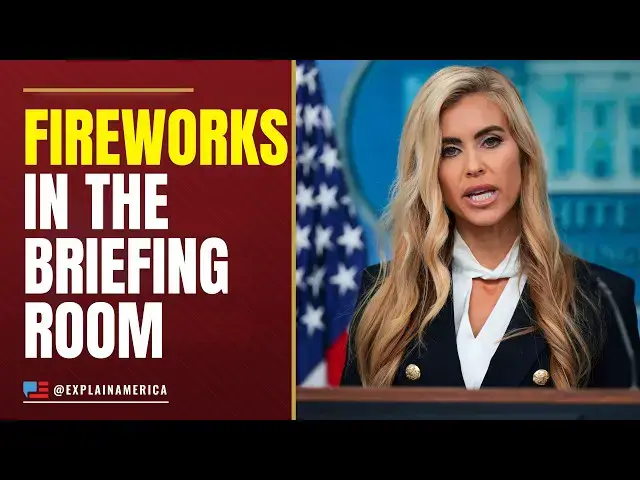 Video thumbnail for FIRST BRIEFING EXPLODES - Trump’s New Press Secretary Drops 5-Word Bombshell