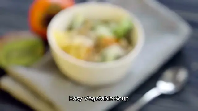 Video thumbnail for Easy soup recipe