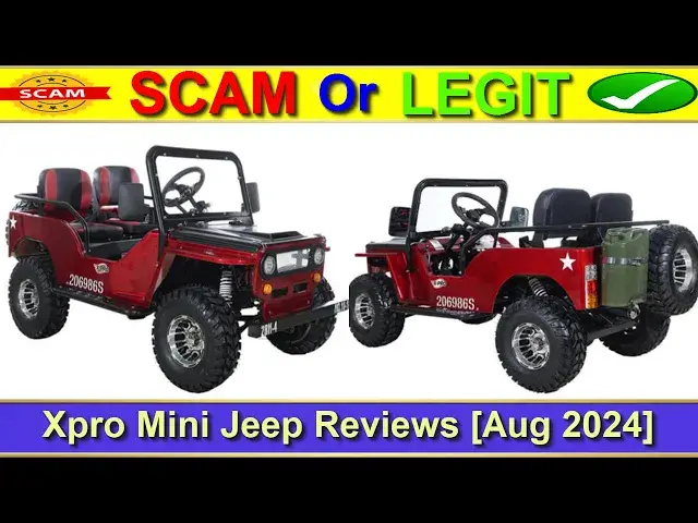 Video thumbnail for Xpro Mini Jeep Reviews (Aug 2024) - EXPOSED By Consumer Reports and Experts; Should You Buy It?