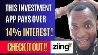 Video thumbnail for This INVESTMENT APP pays 14% Interest Rate🔥Watch Now (#Ziing Review) #investment 🤑