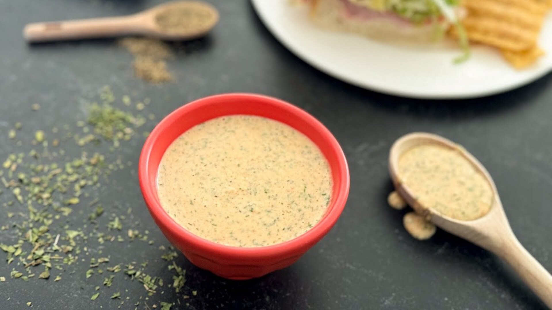 Video thumbnail for Copycat Jimmy John's Kickin' Ranch Sauce Recipe
