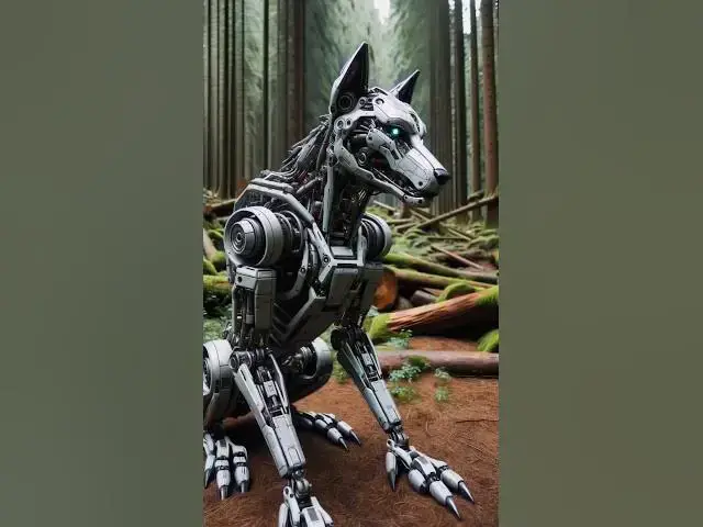 'Video thumbnail for Japan Monster Robot Wolves #japan #robot #wolve #wolves #animal #animals #robots'